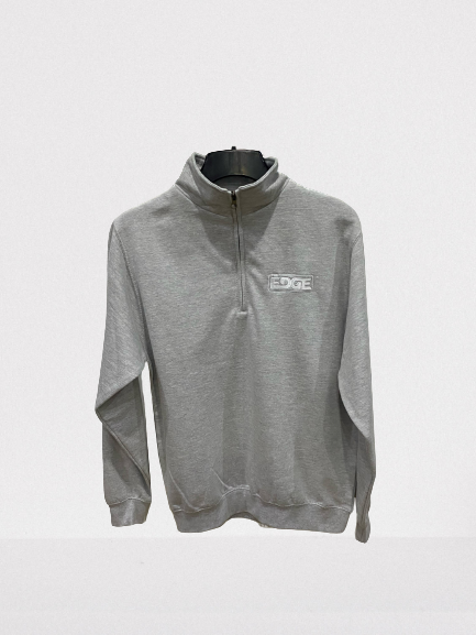 Adult Grey Wakeboarder Half Zip