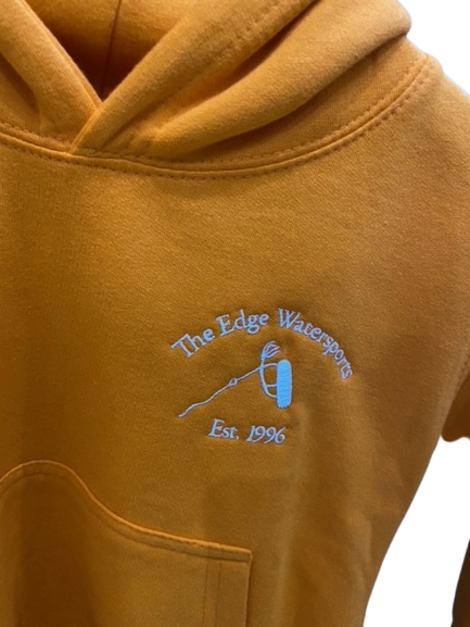 Kids Orange Wakebaorder Hoodie