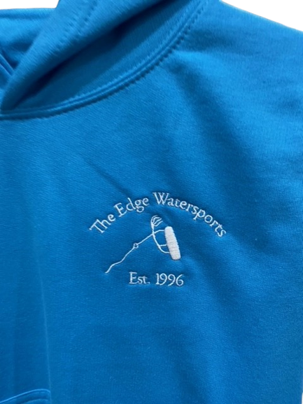 Kids Blue Wakebaorder Hoodie