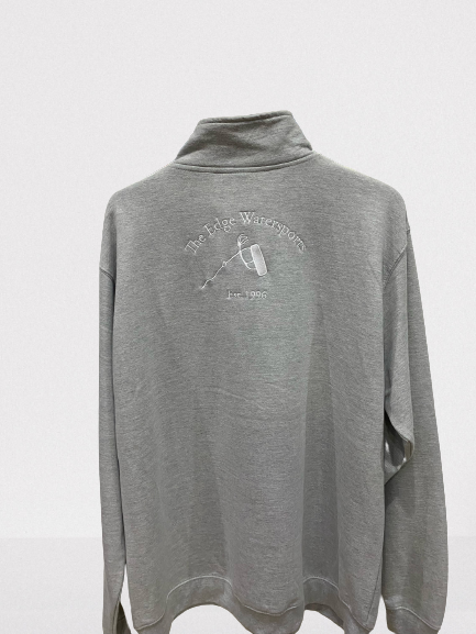 Adult Grey Wakeboarder Half Zip